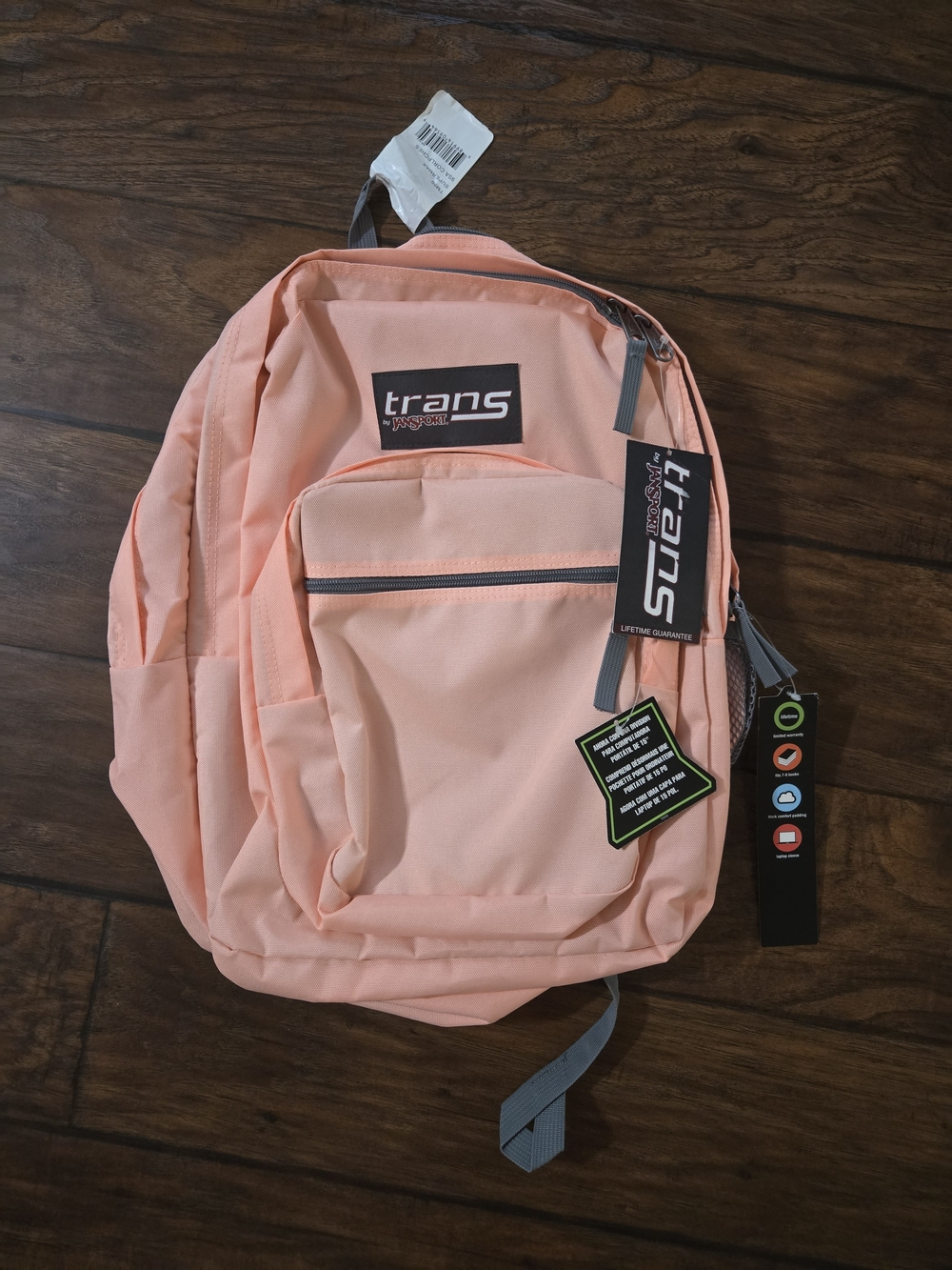 NWT Jansport Peach Pink Backpack